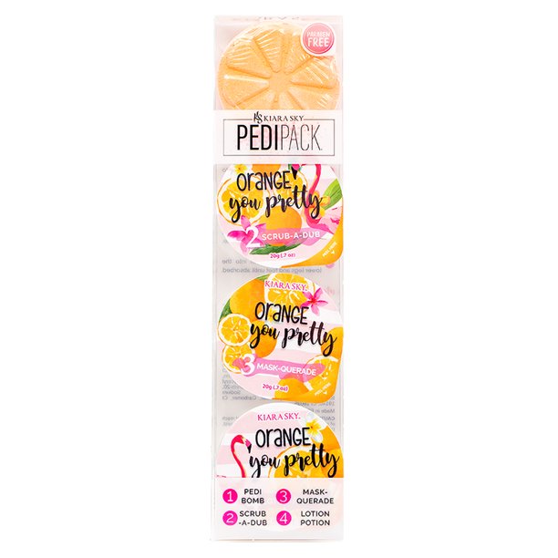 Kiara Sky Pedi Pack Orange You Pretty